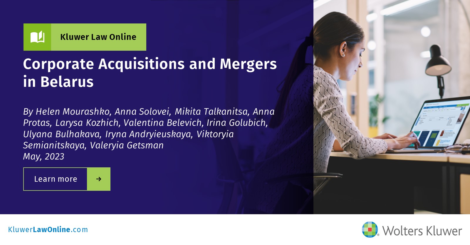 Юристы REVERA подготовили обзор для международного издательства Wolters Kluwer о сделках слияния и поглощения